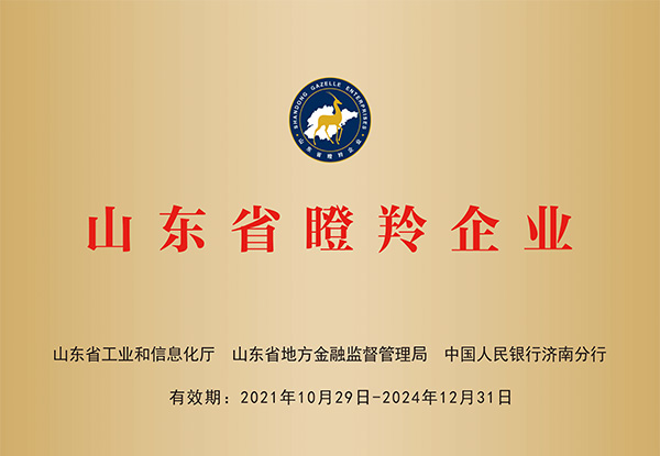 山東省瞪羚企業(yè)